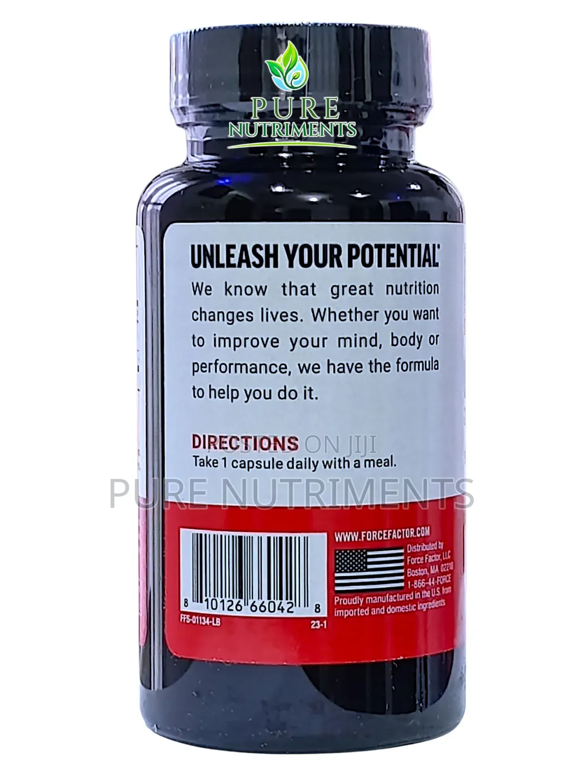 Force Factor Lutein 20mg With Zeaxanthin 60mg_ Clear Vision, Eye