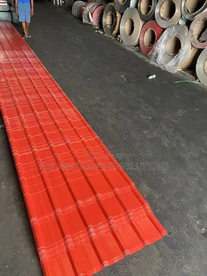 0.58 Tc Red Aluminium Roofing Sheets