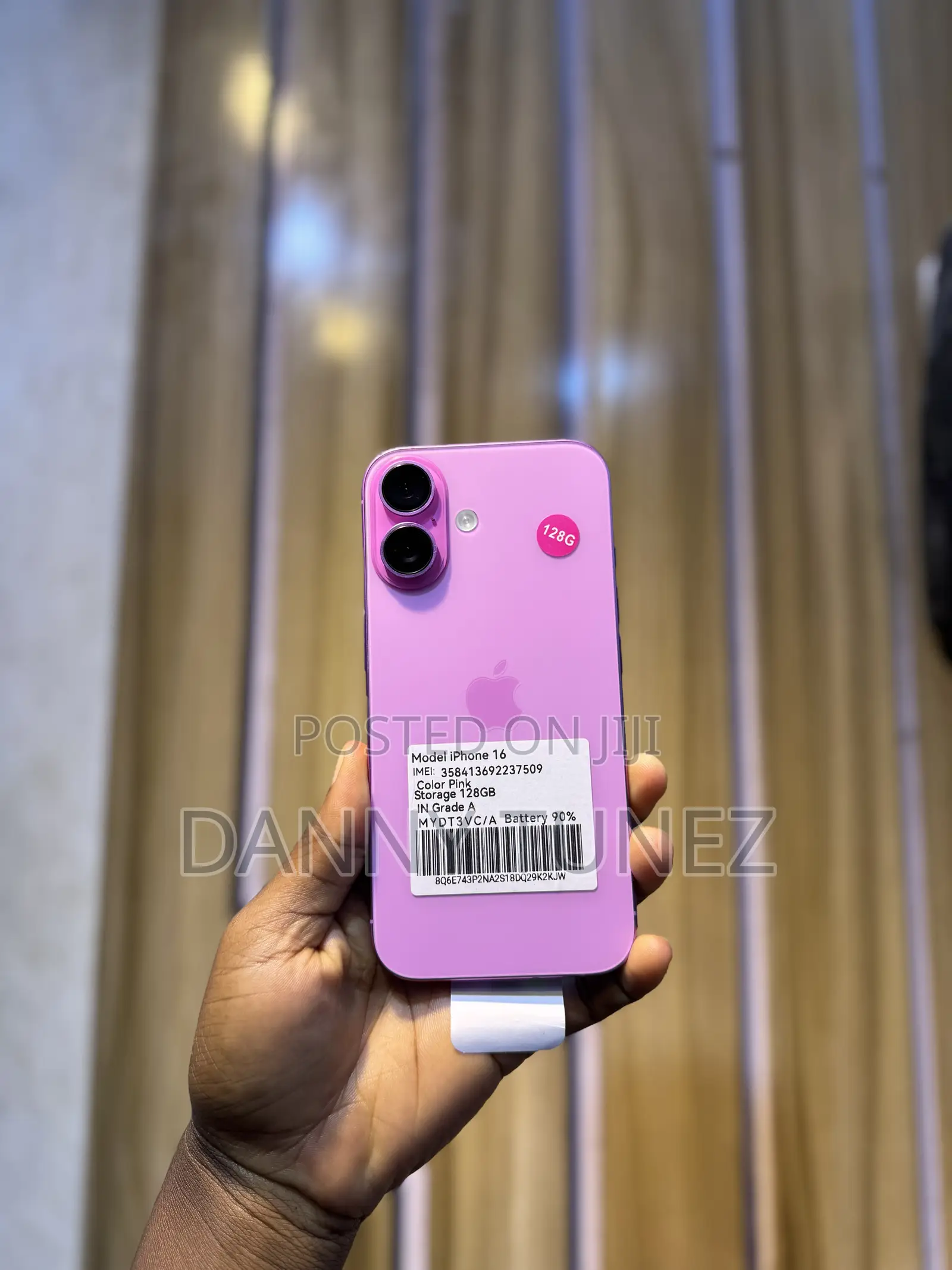 Apple iPhone 16 128 GB Pink