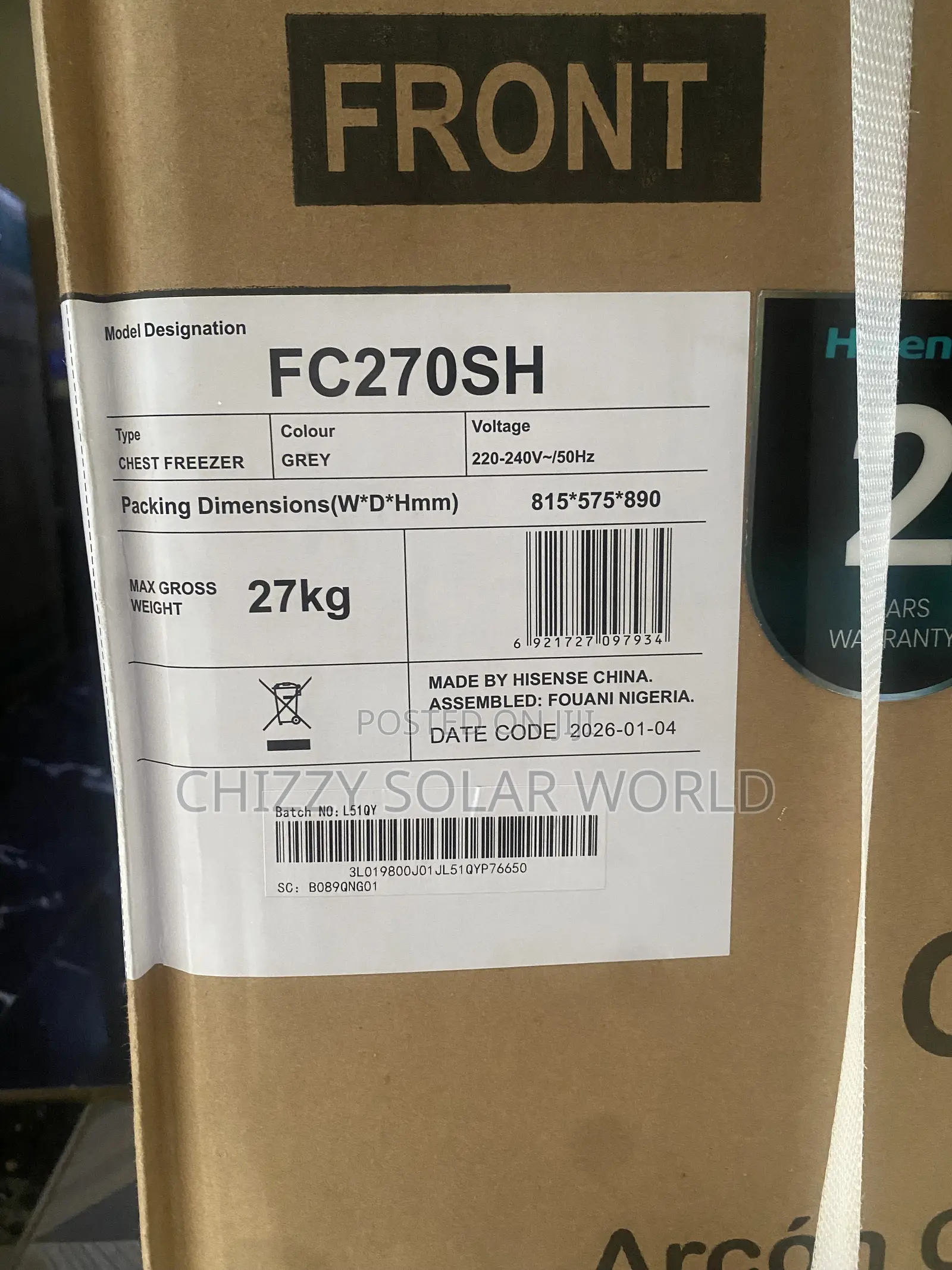 Chest Freezer