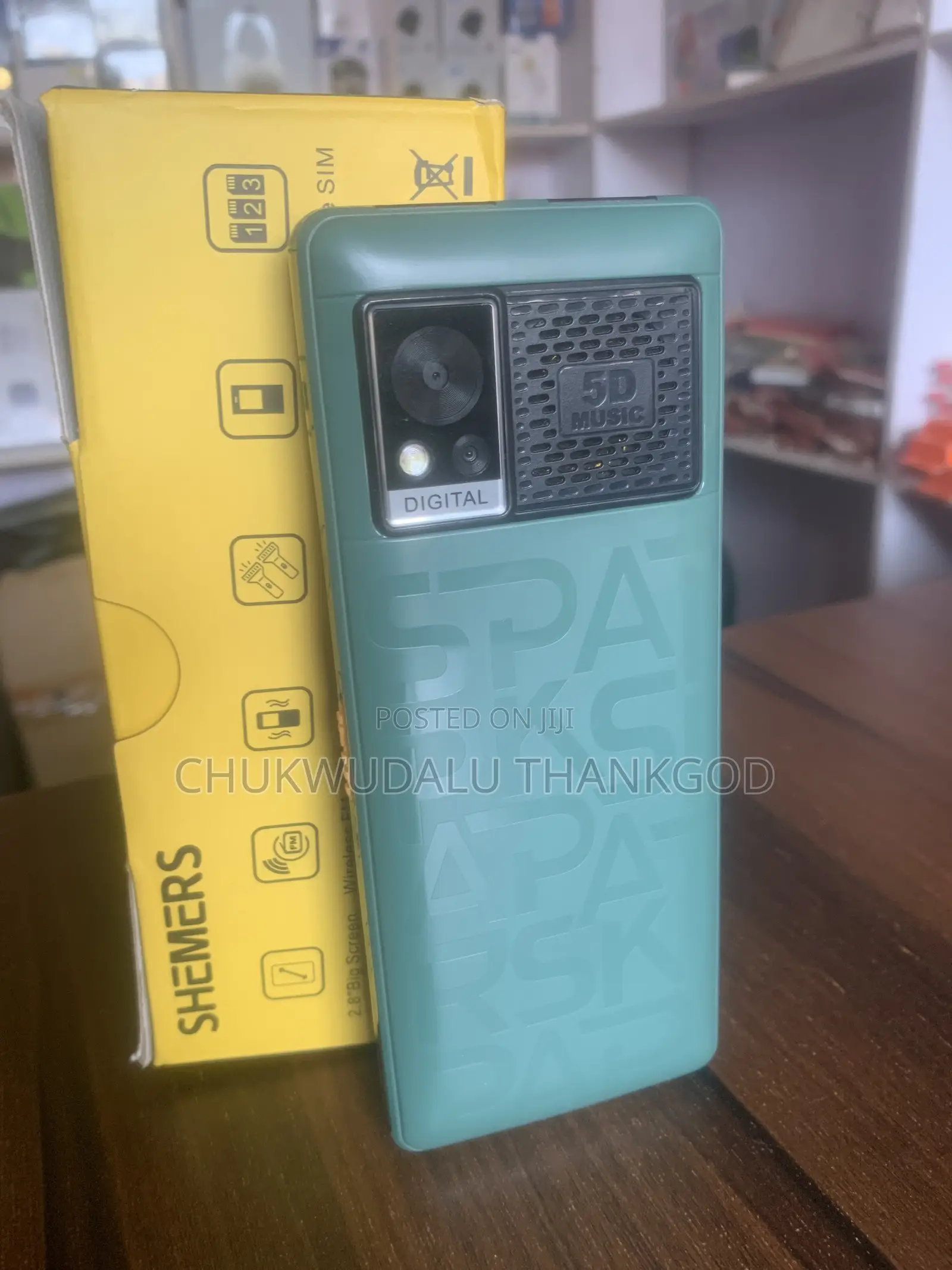 New Mobile Phone Green