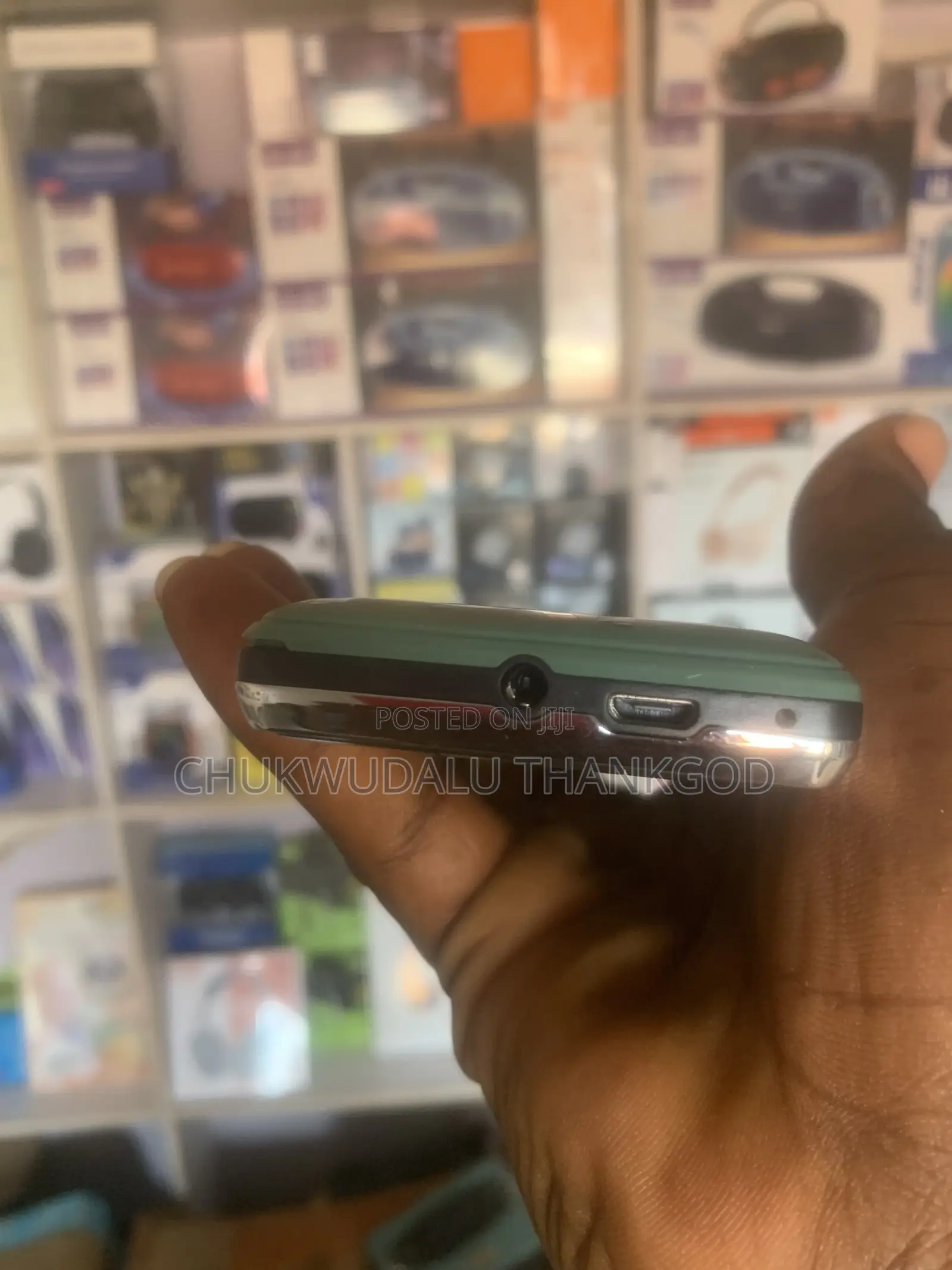 New Mobile Phone Green