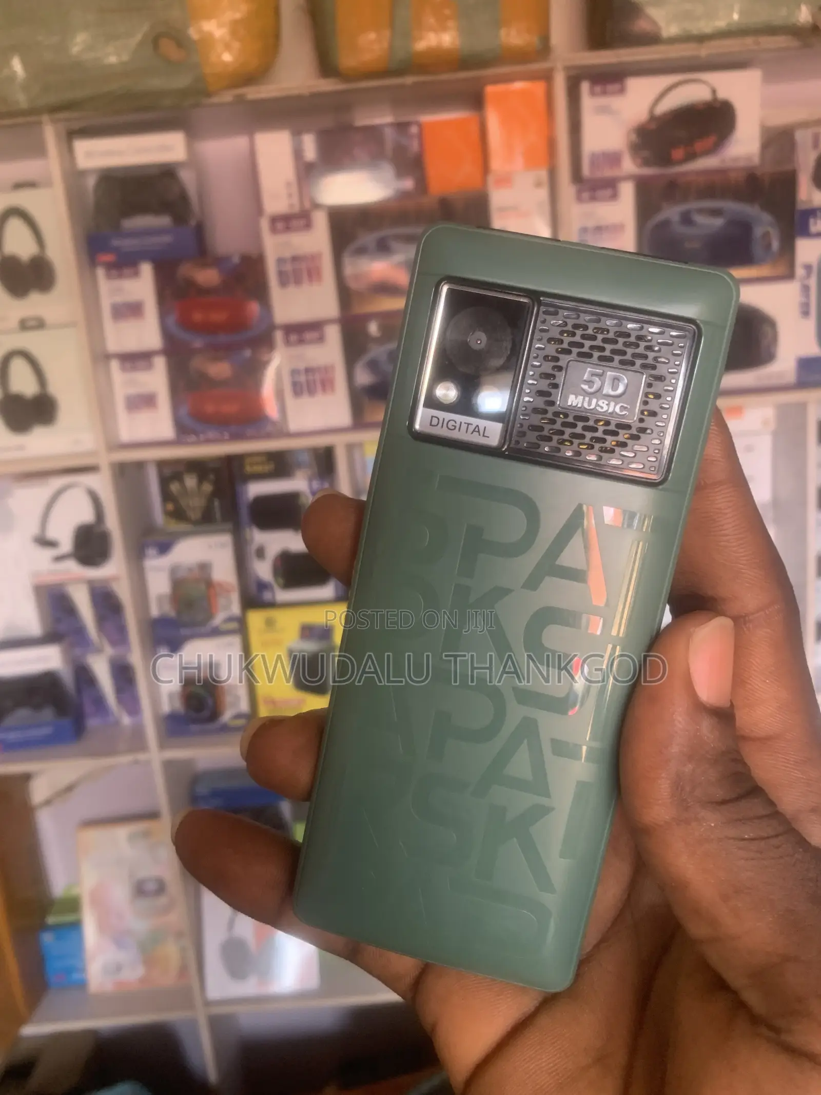 New Mobile Phone Green