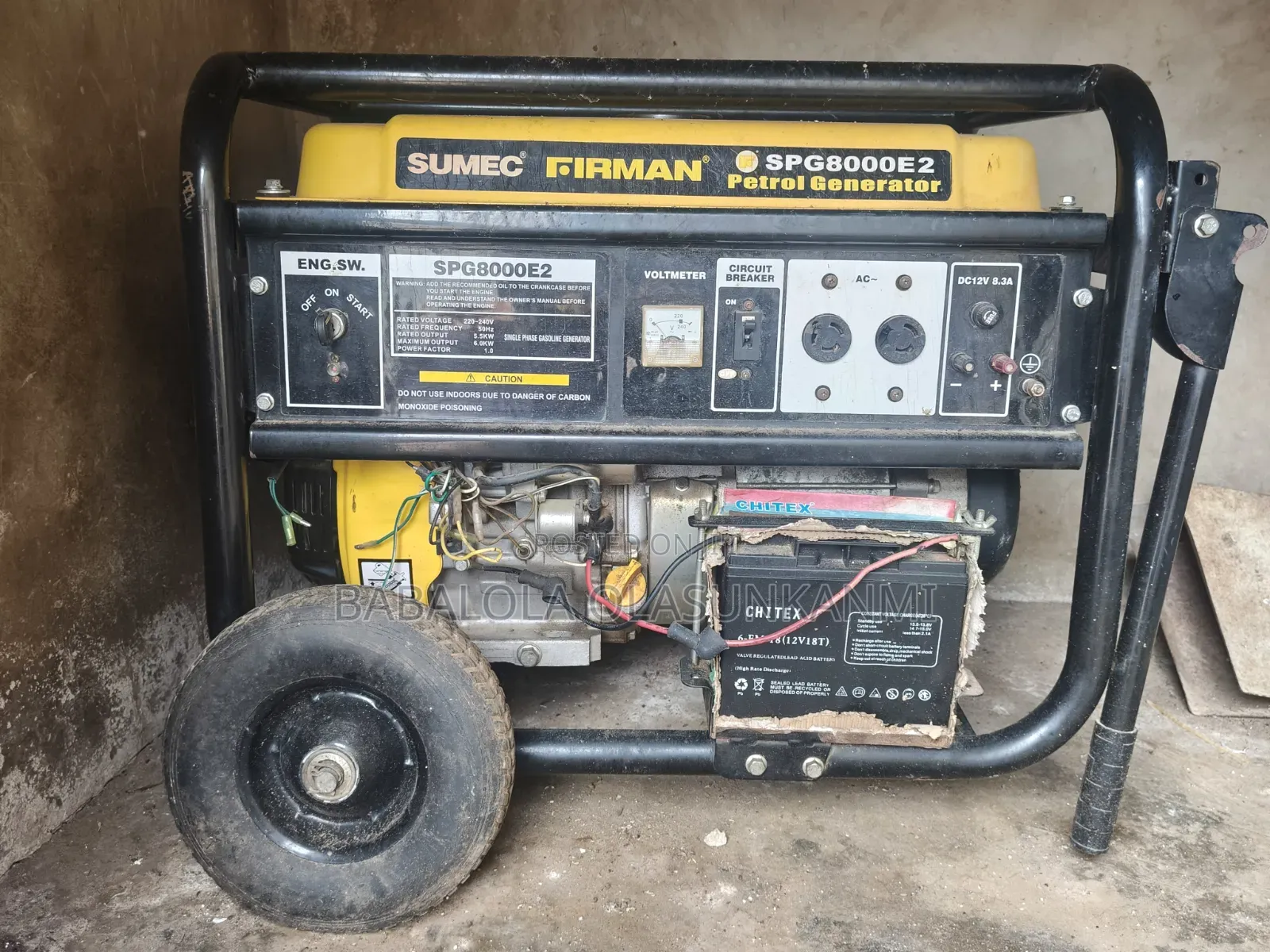 Sumec Firman Spg8000e2 Generator
