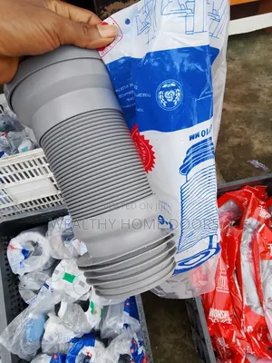 4-Inch Heavy Duty Flexible Toilet Waste Connector