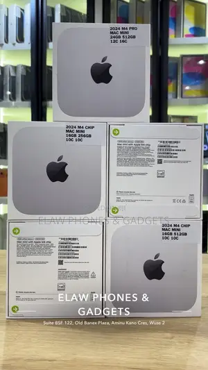 New Desktop Computer Apple Mac Mini M4 Pro 24GB Apple M4 Pro SSD 512GB