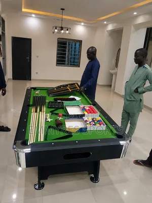 “7ft and 8ft Foreign Snooker Board With Complete Accessories”