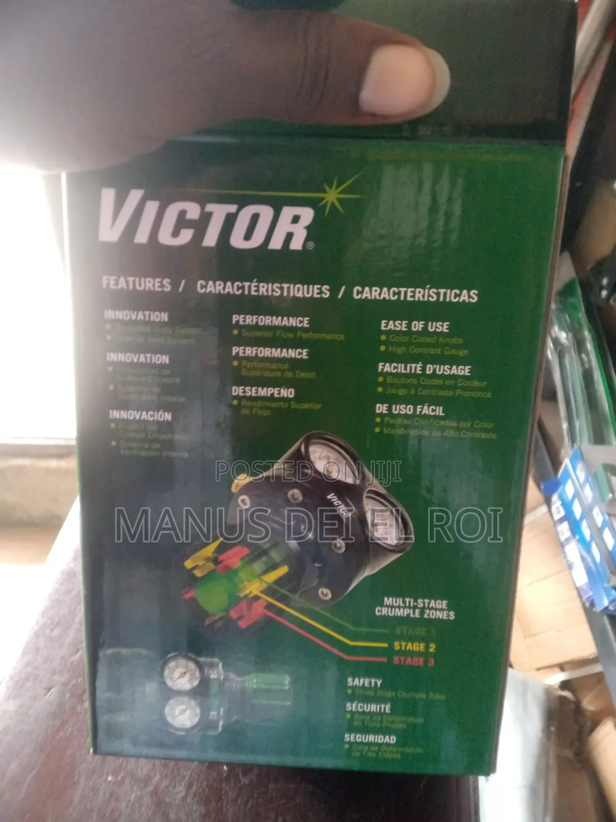 Victor Edge Series Single Oxygen Regulator