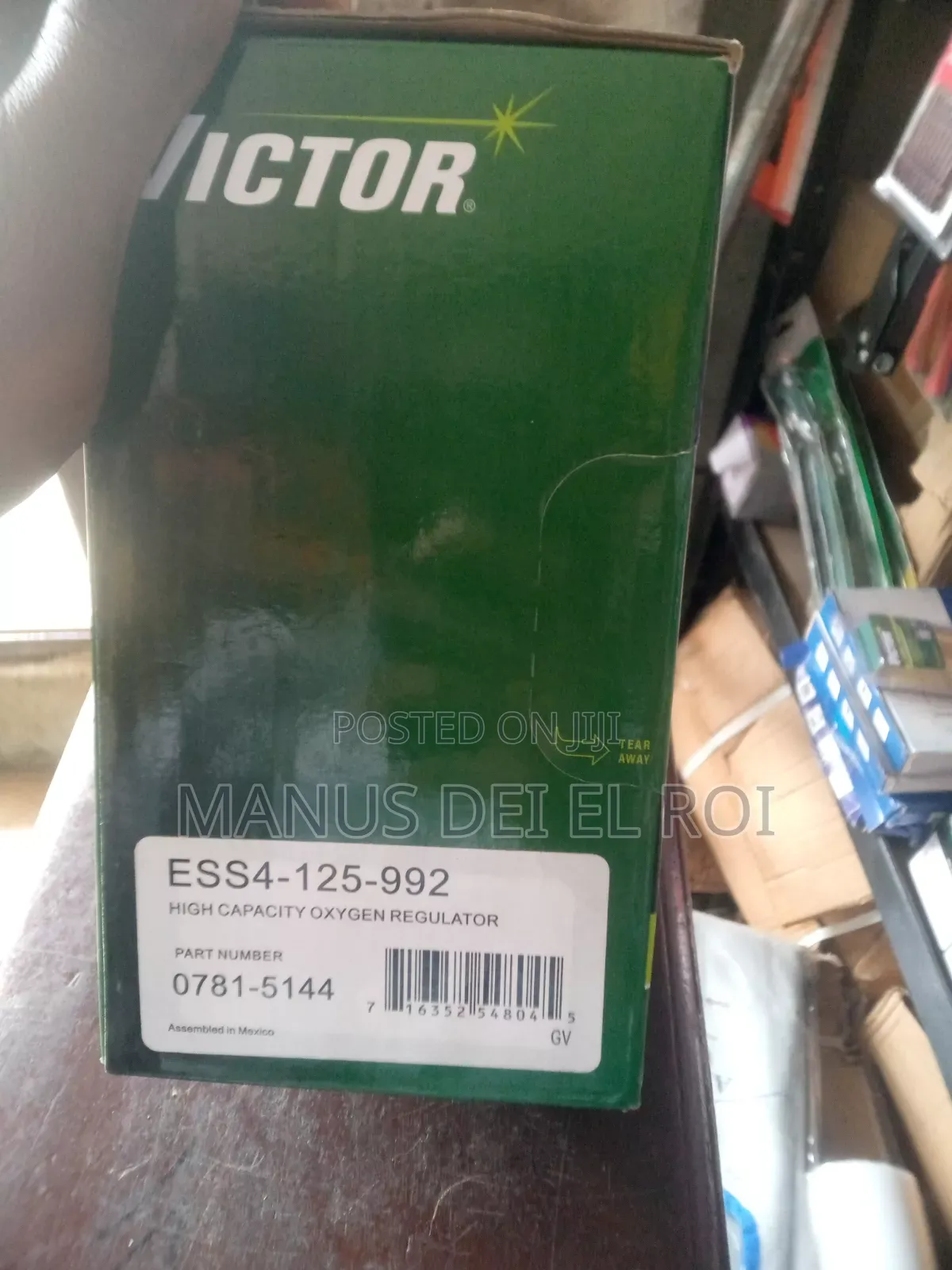 Victor Edge Series Single Oxygen Regulator