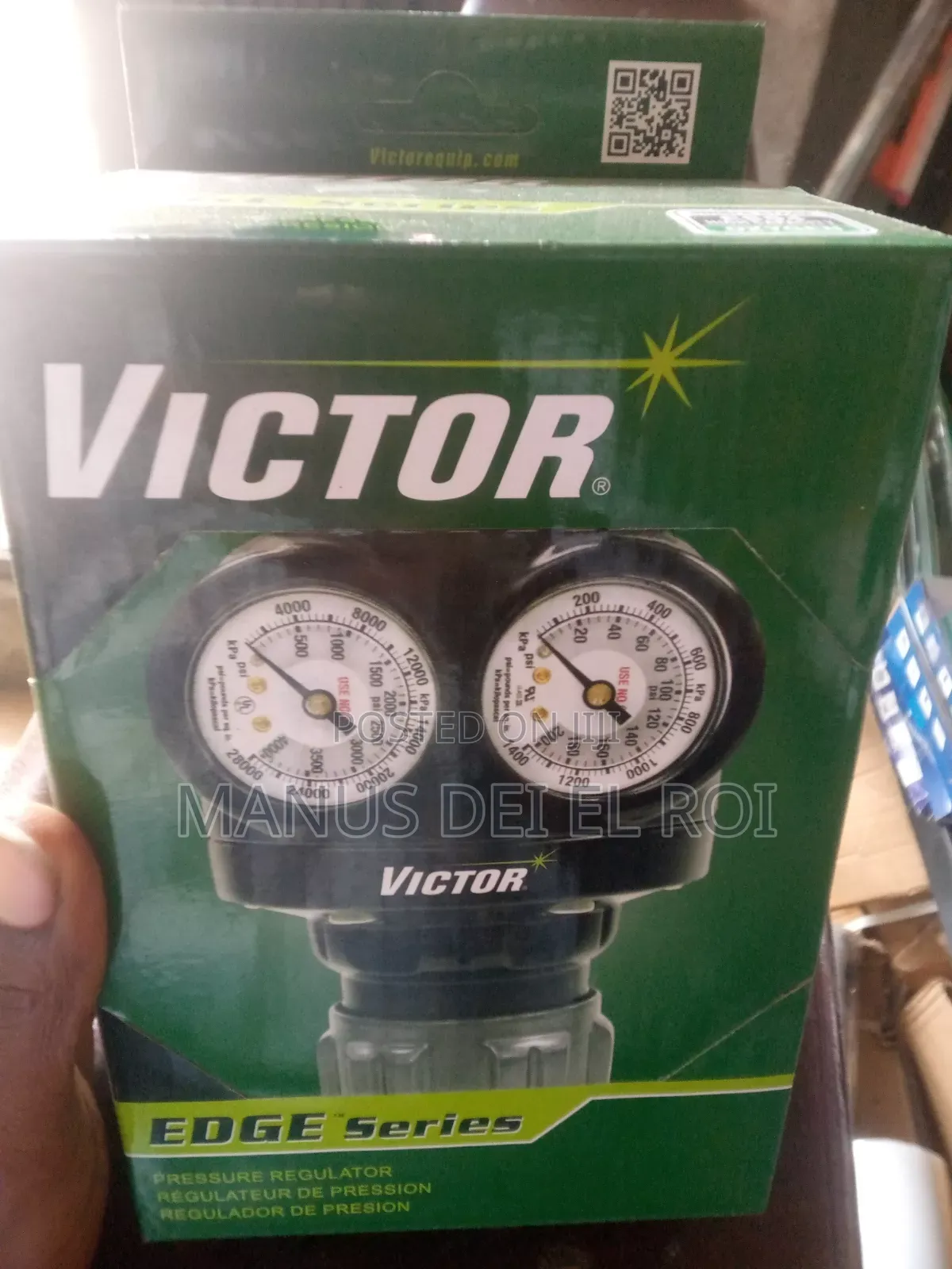 Victor Edge Series Single Oxygen Regulator