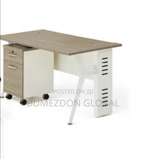 Modern Executive Office Desk With Mobile Drawer