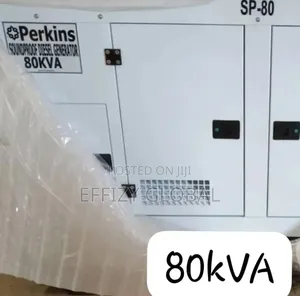 Original Perkins England 80kva Soundproof Diesel Generator 100% Copper