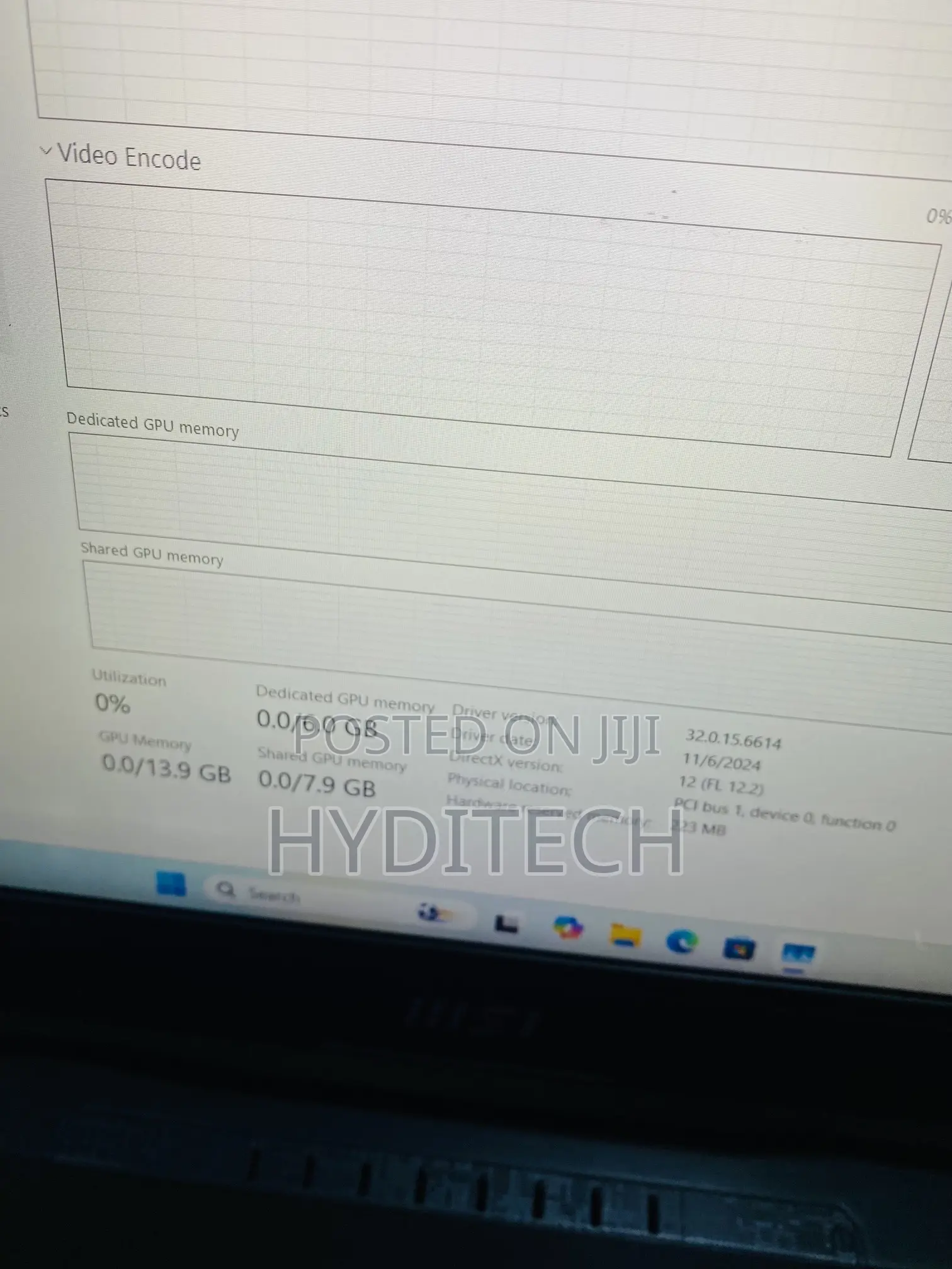 Laptop MSI Katana 15 16GB Intel Core i7 SSD 1T