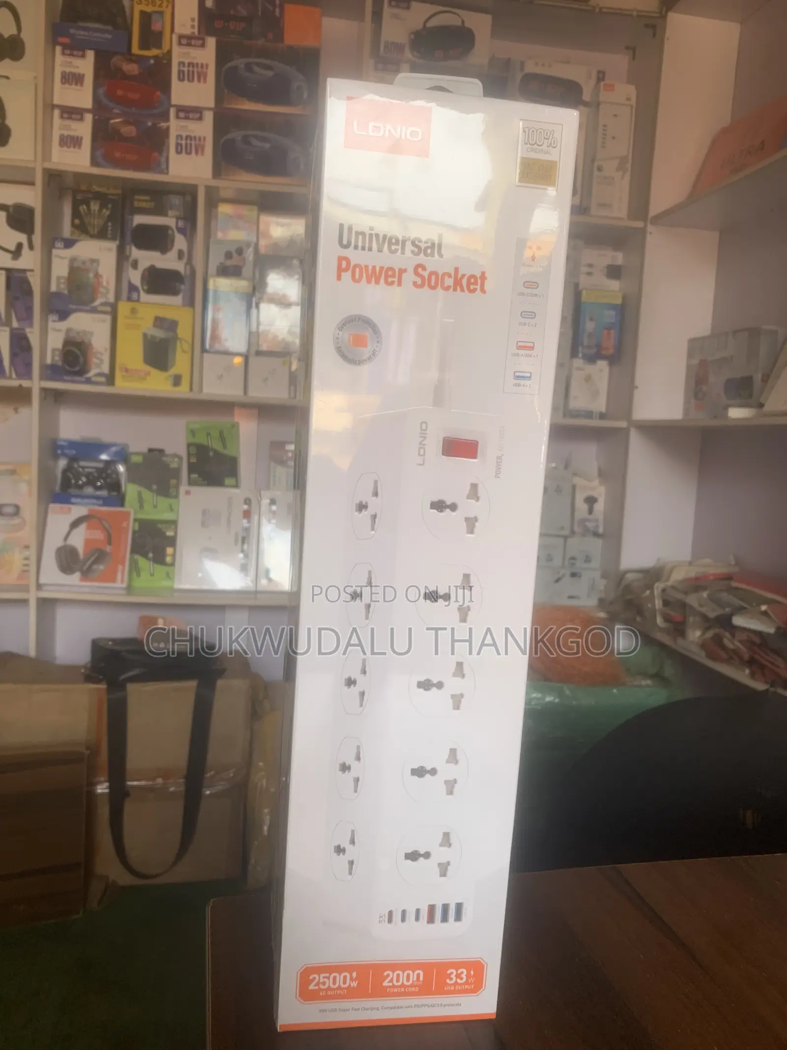 Ldnio Universal 10-Outlet Socket Extension