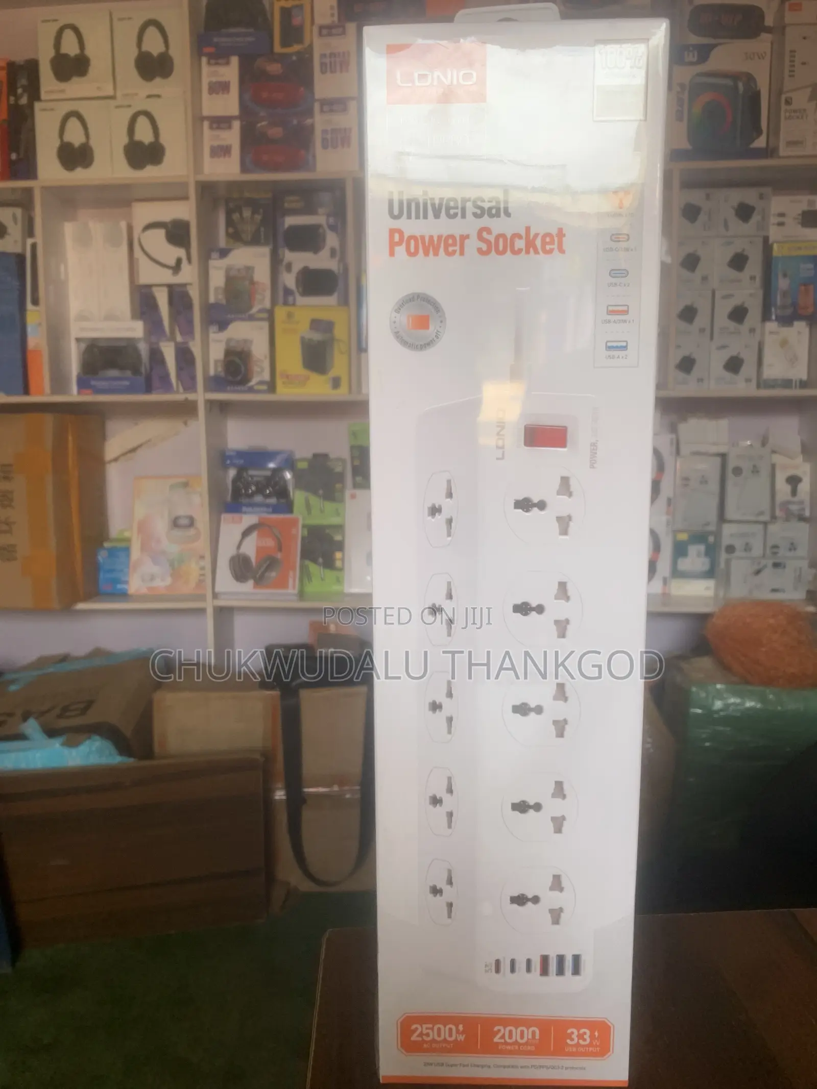 Ldnio Universal 10-Outlet Socket Extension