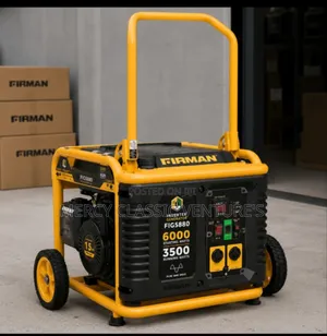 Firman Fig5880 5.0kw Silent Inverter Generator–Fuel Efficient Portable
