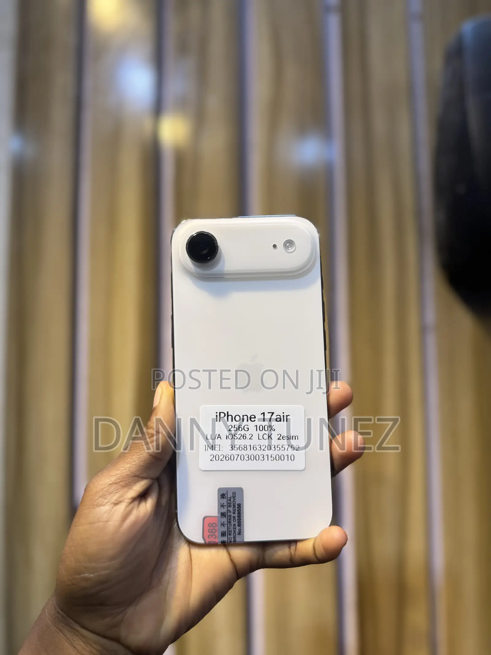 Apple iPhone Air 256 GB Gold