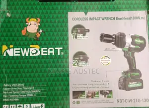 Cordless Impact Wrench Brushless 1300n.M