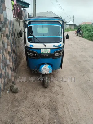TVS King Deluxe Plus iTouch Start 2024 Blue