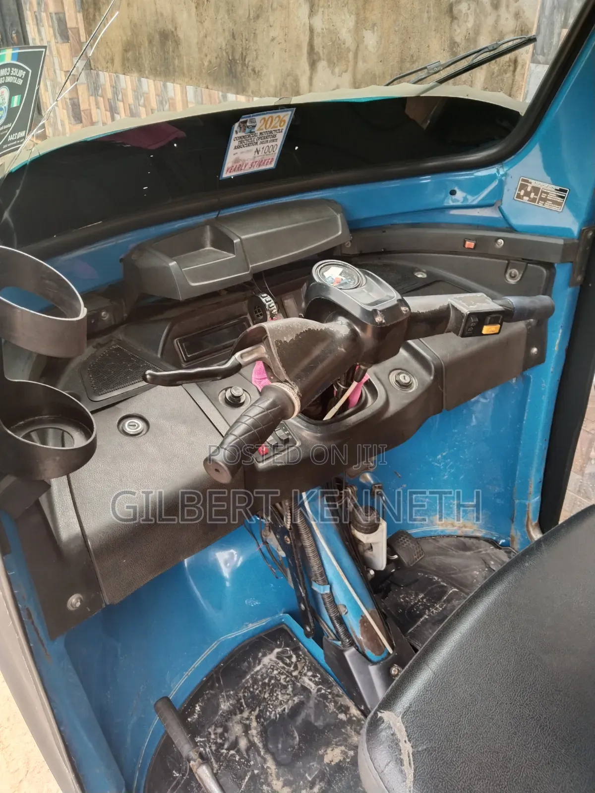 TVS King Deluxe Plus iTouch Start 2024 Blue