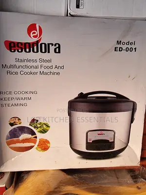 Esodora Stainless Steel Multifunctional Food and Rice Cooker Machine