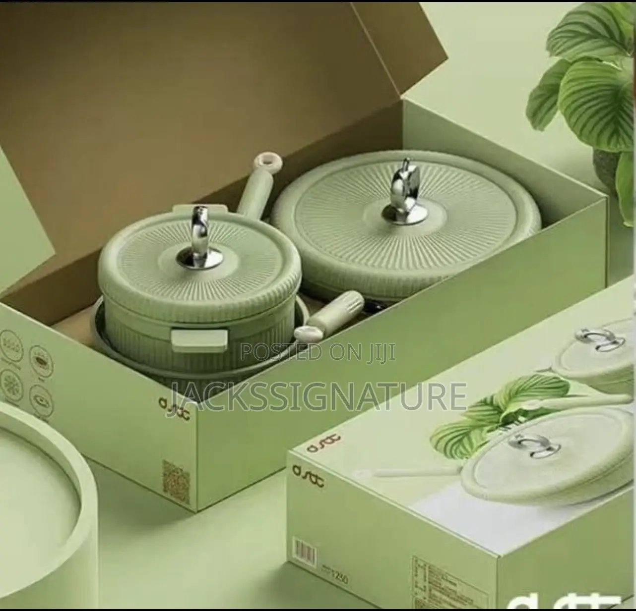 3-in-1 Ceramic Non-Stick Cookware Set