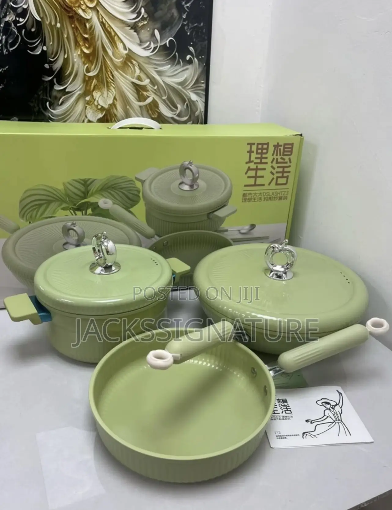 3-in-1 Ceramic Non-Stick Cookware Set