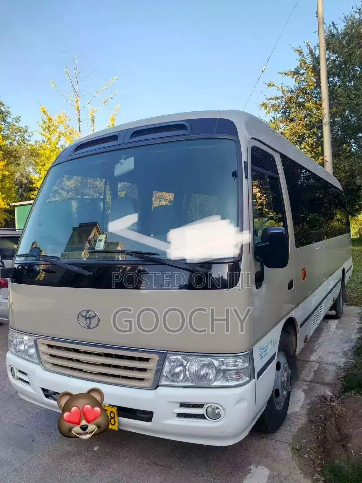 Toyota Coaster 2009 Gold