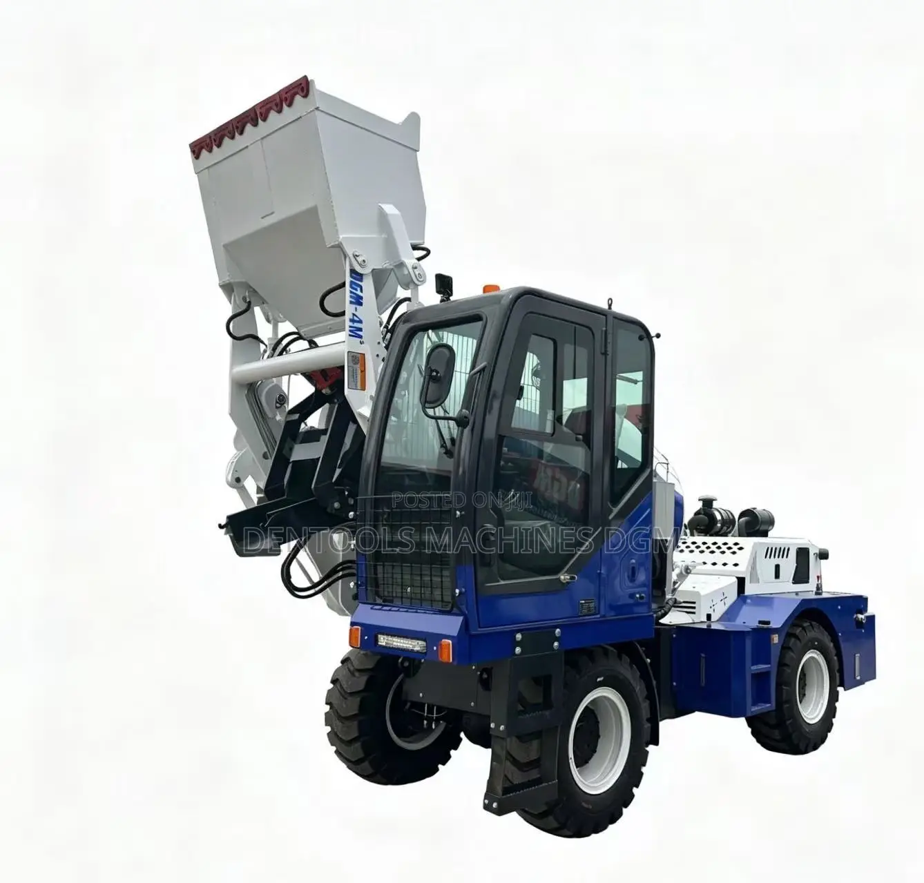 DGM Mobile Self Loader Concrete Mixer Truck 4cubic