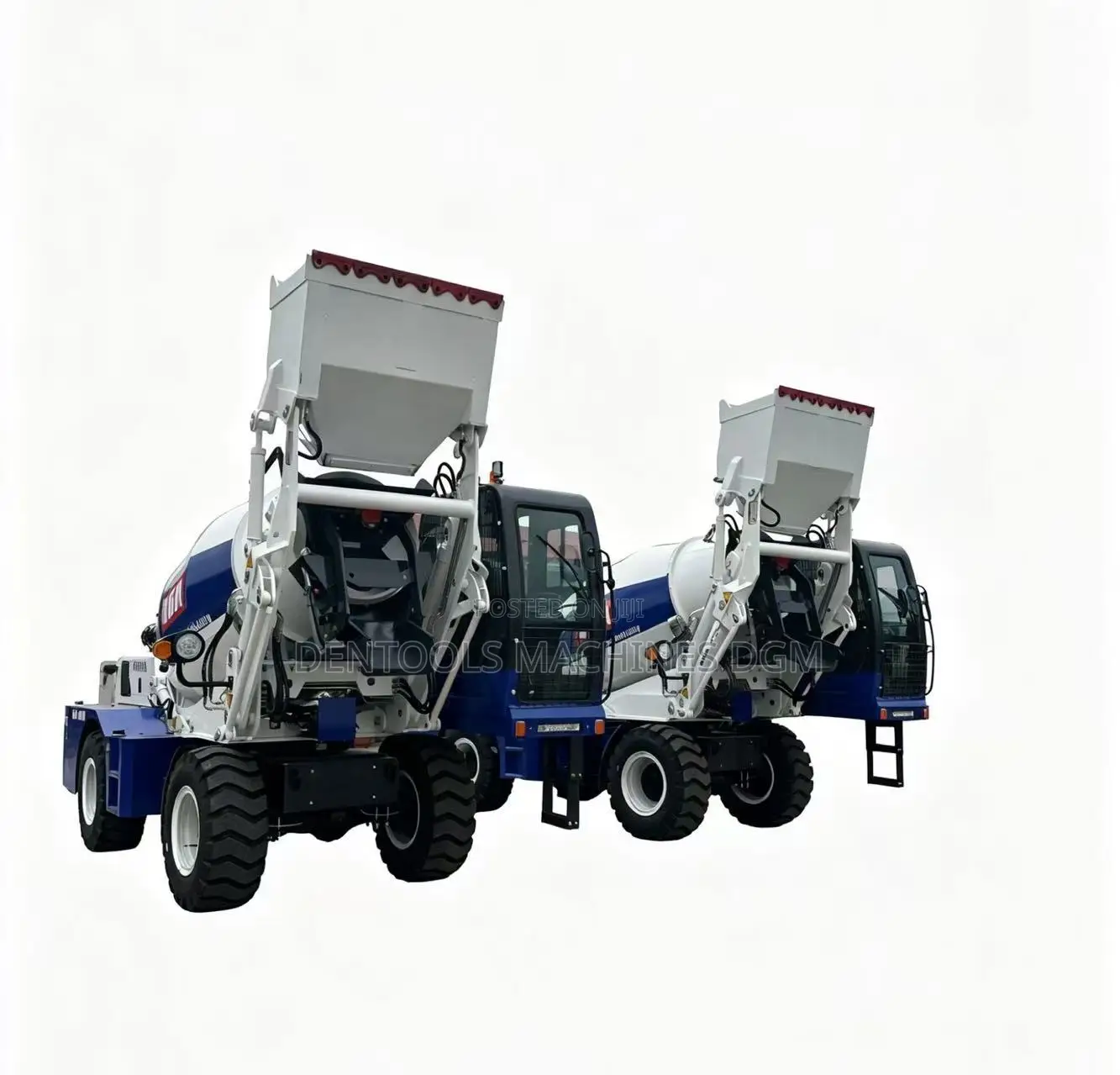 DGM Mobile Self Loader Concrete Mixer Truck 4cubic