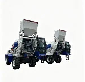 DGM Mobile Self Loader Concrete Mixer Truck 4cubic