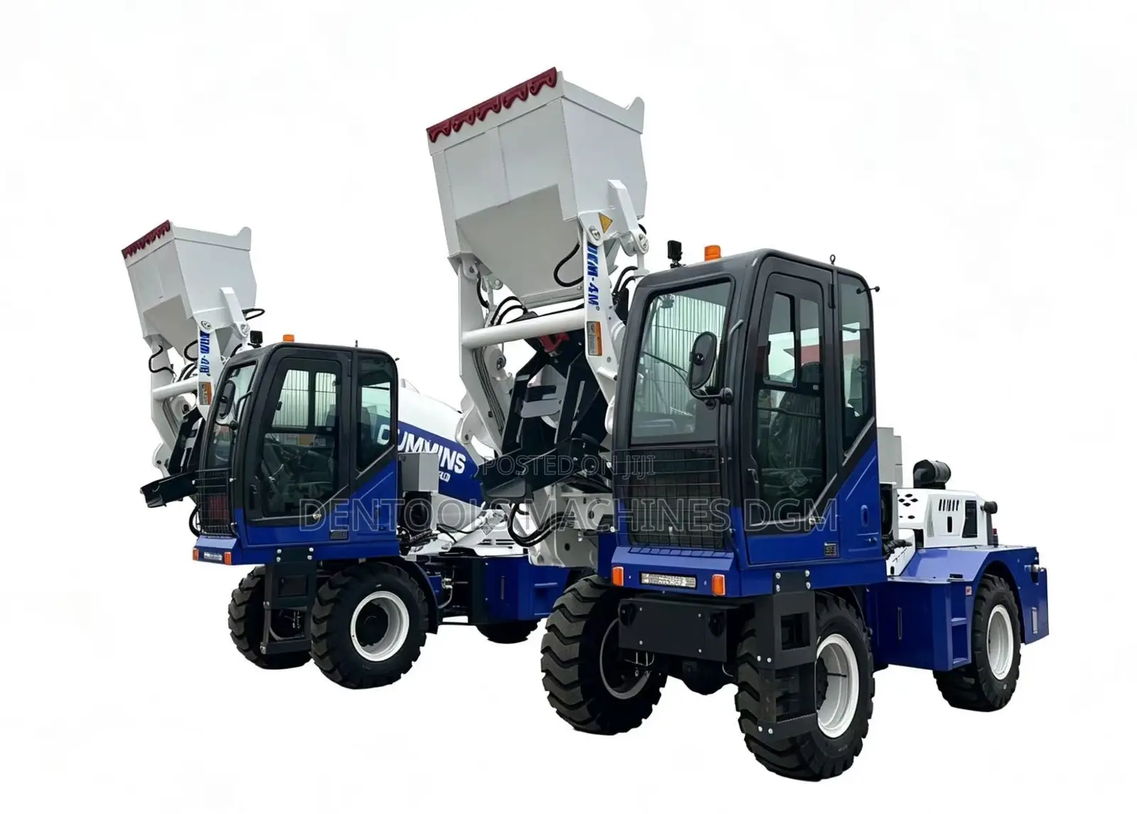 DGM Mobile Self Loader Concrete Mixer Truck 4cubic