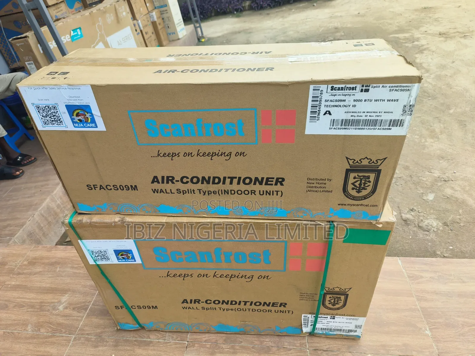 1.5hp Scanfrost AC Non-Inverter