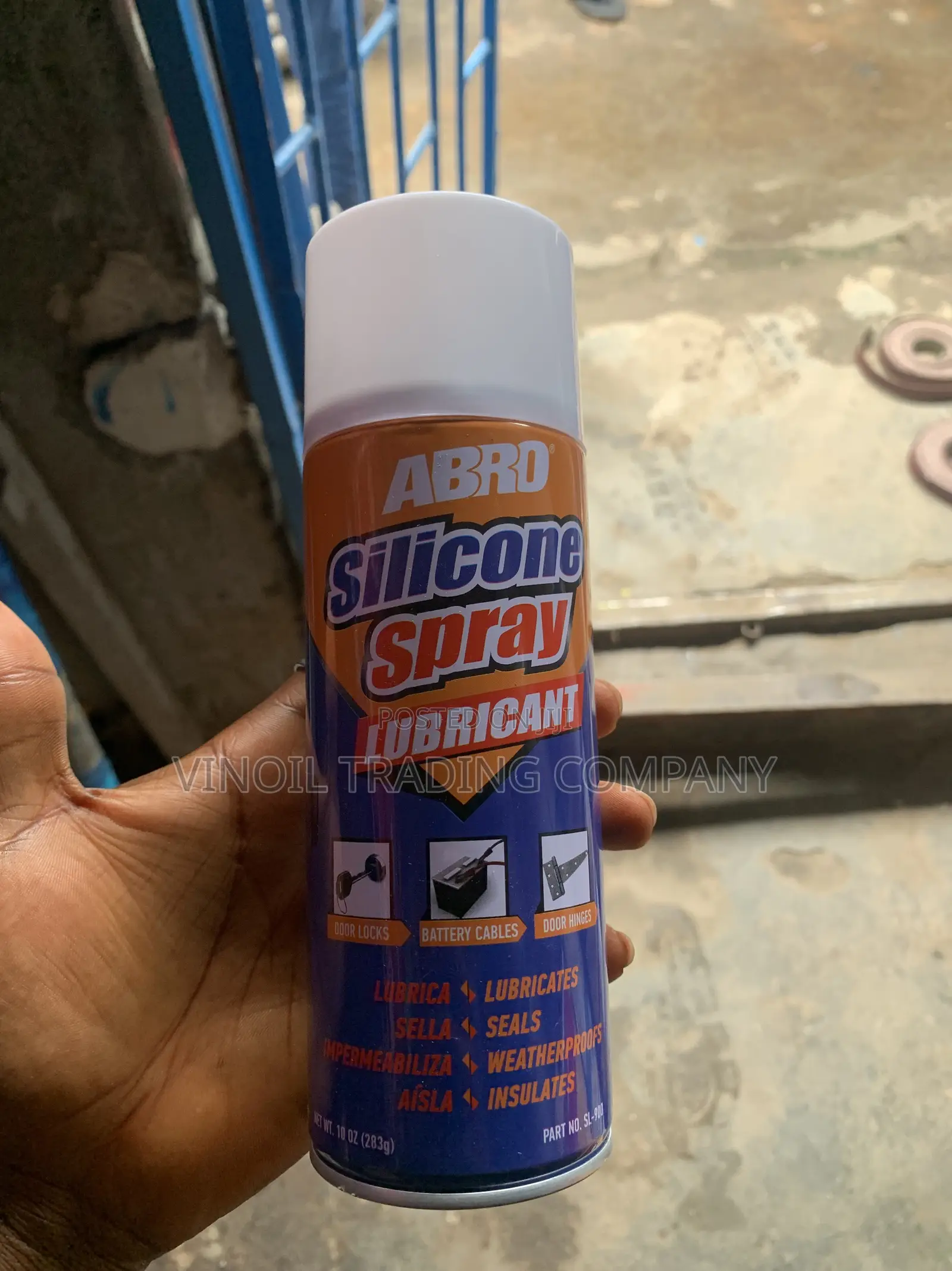 Abro Silicone Spray Lubricant