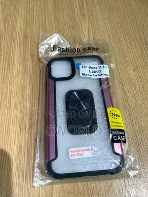 iPhone 11 6.1" Clear Ring Stand Case