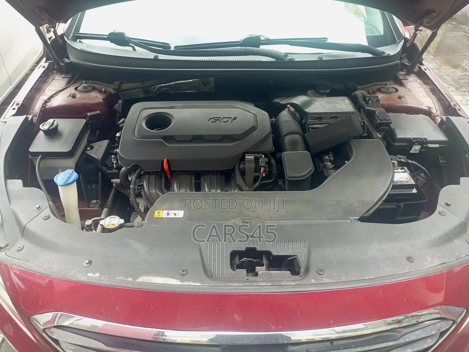 Hyundai Sonata 2015 Red