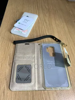 S9 Plus Flip Wallet Case