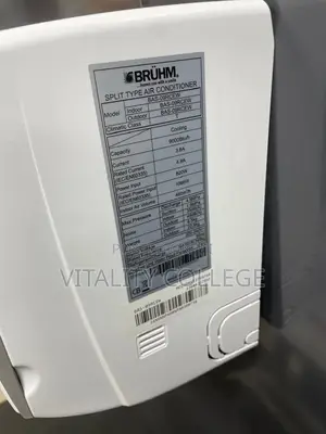 Bruhm 1.0hp Ac R410a 9000btu Split Type, Bas-09rcew + Free Kit