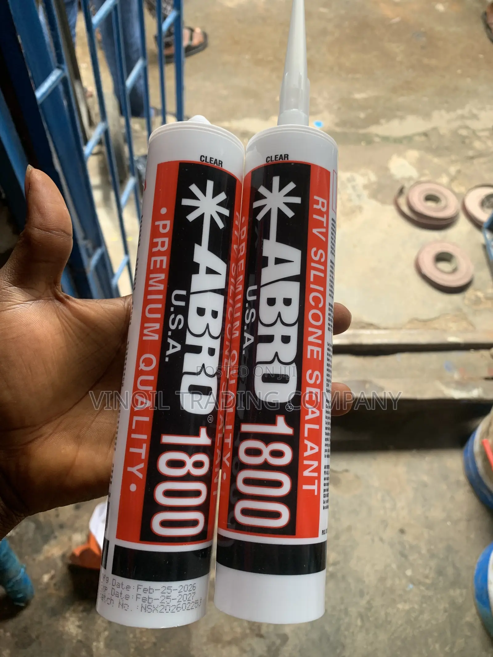 Abro 1800 Rtv Silicone Sealant
