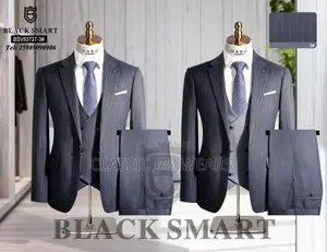 Stripes Smooth High Quality Suit