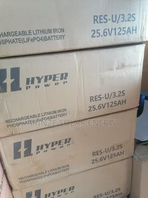Hyper Lithium Ion Battery 3.2kwh 25.6v