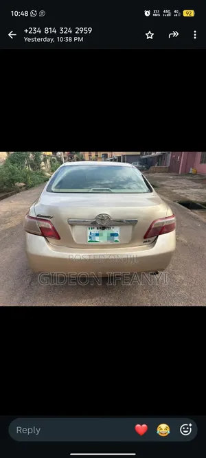 Toyota Camry 2009 Gray