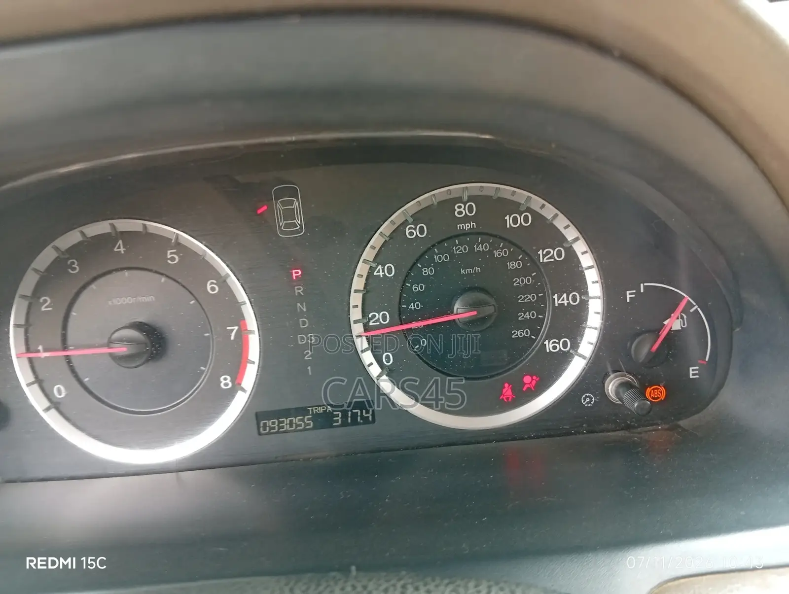 Honda Accord 2008 Black
