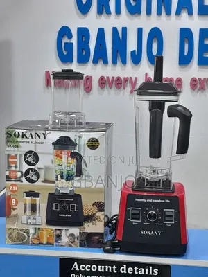 Sokany Multipurpose Blender
