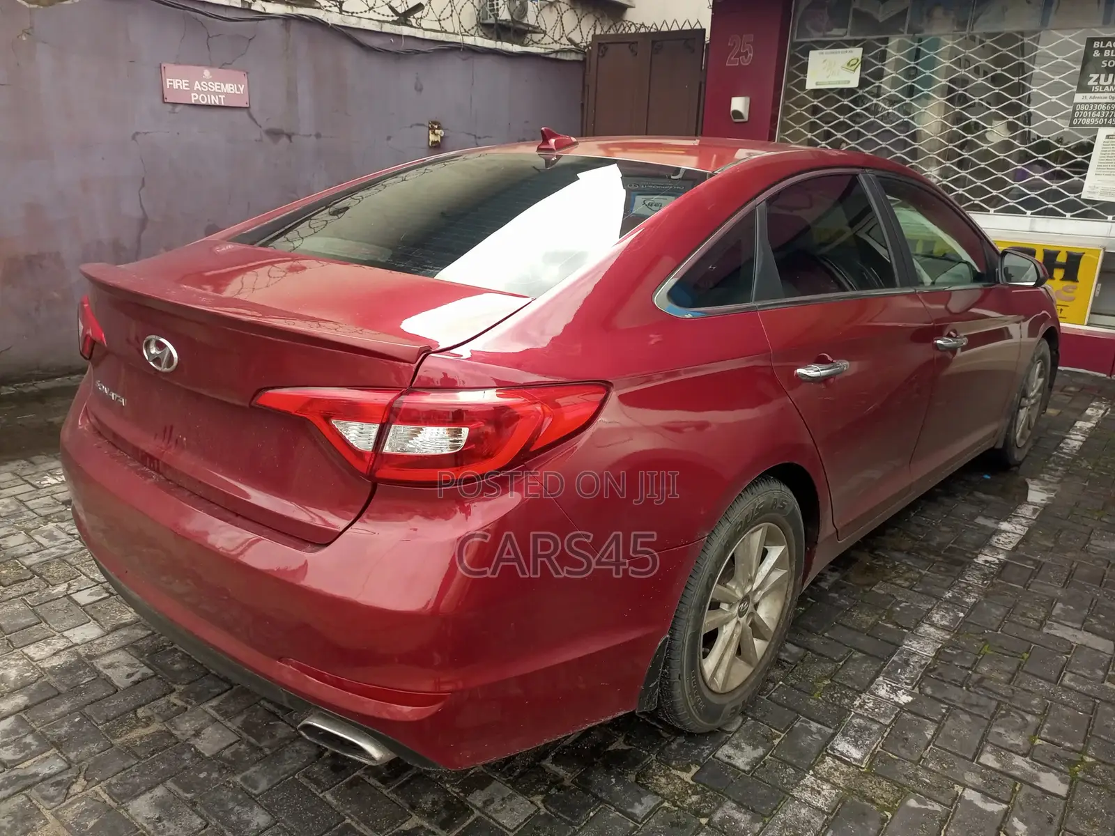 Hyundai Sonata 2015 Red
