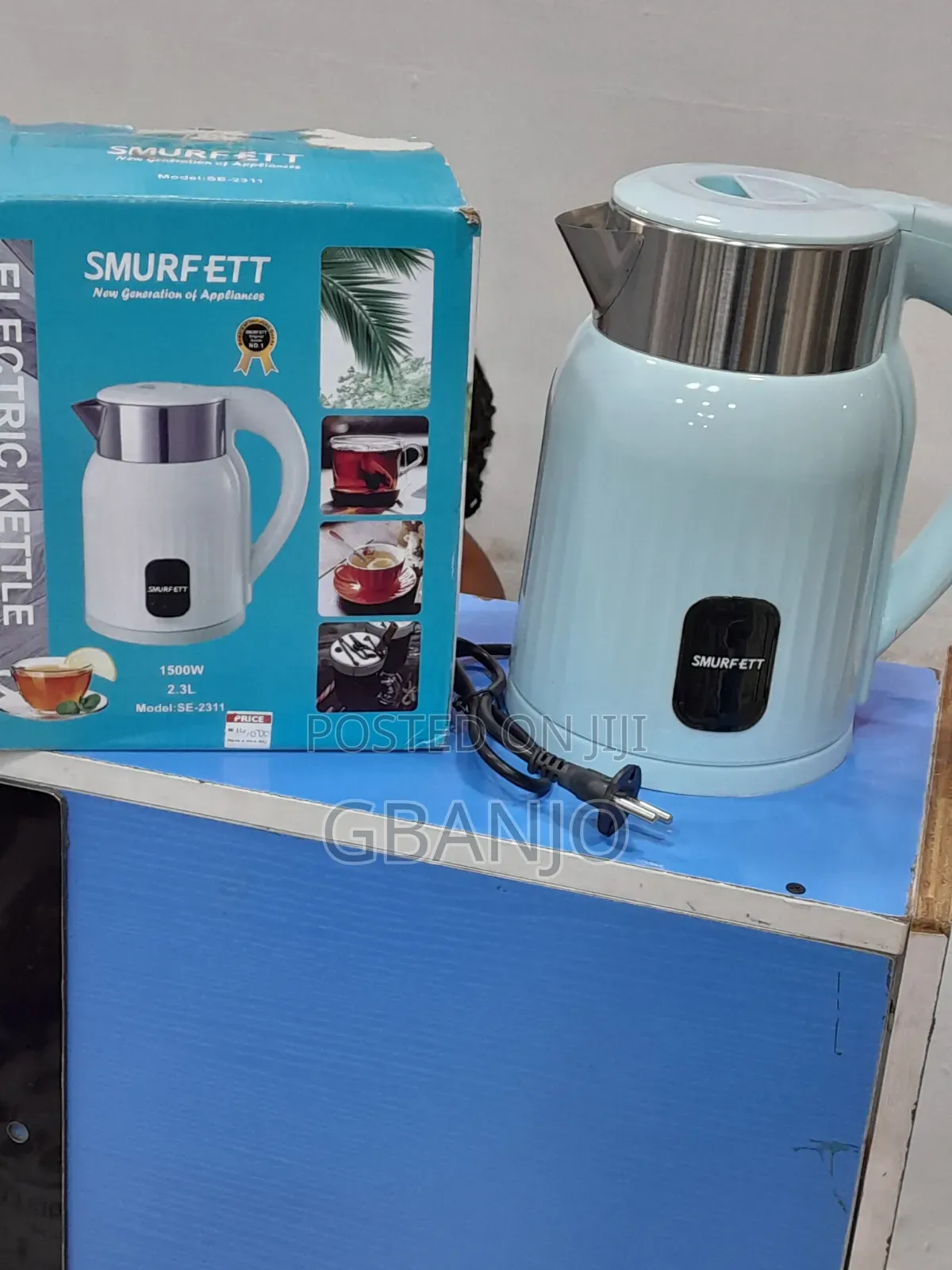 Smurfett Electric Kettle