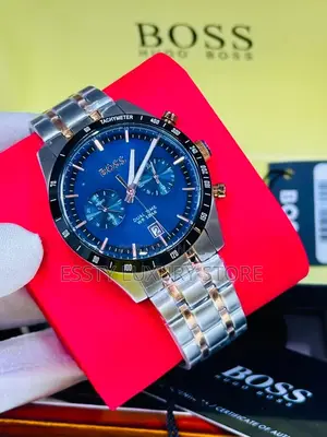 Automatic Quality Luxury Hugo Boss Stainless Steel Wristwatch