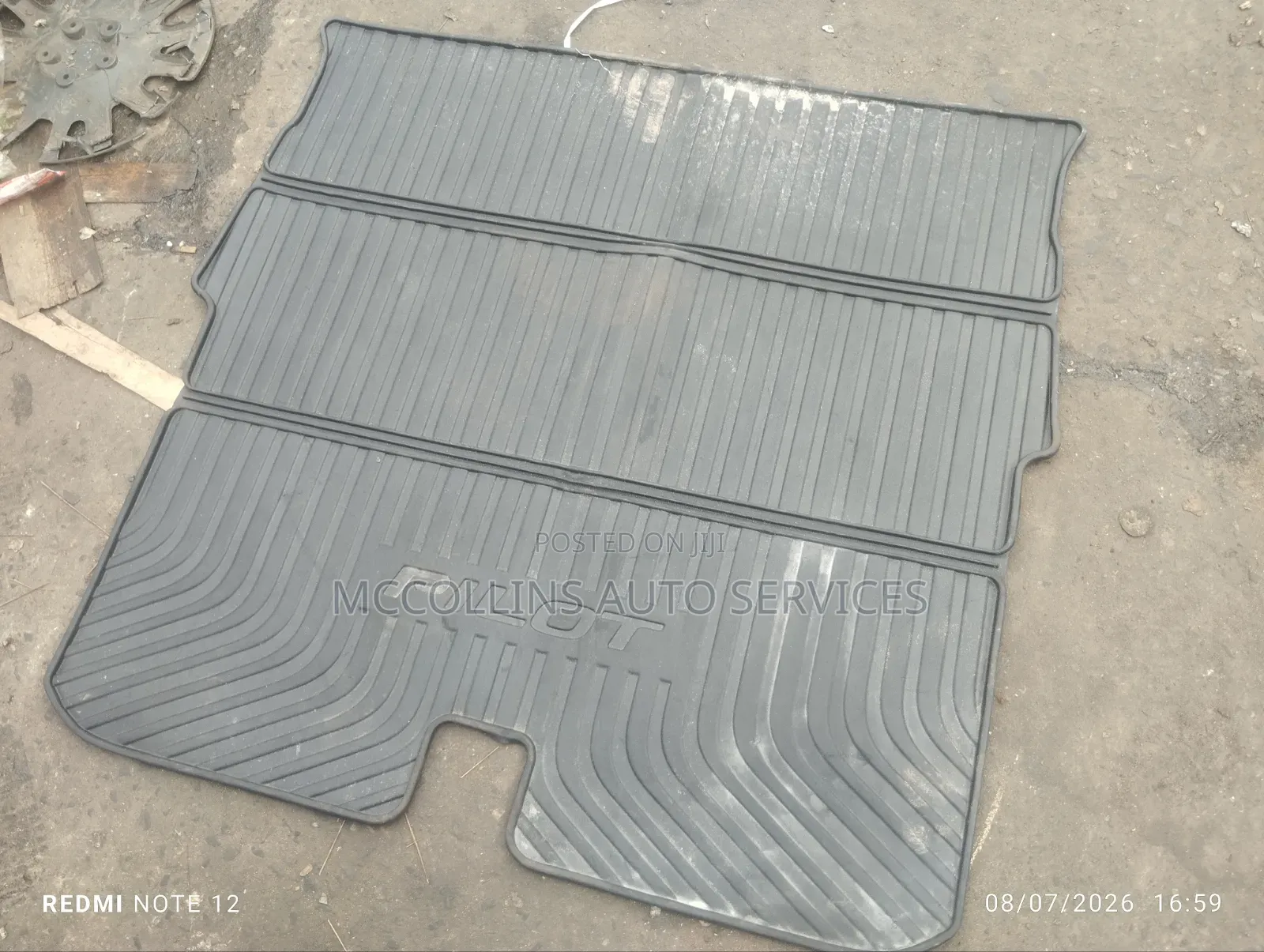 Honda Pilot 2015, 2016, 2017 Boot Mat