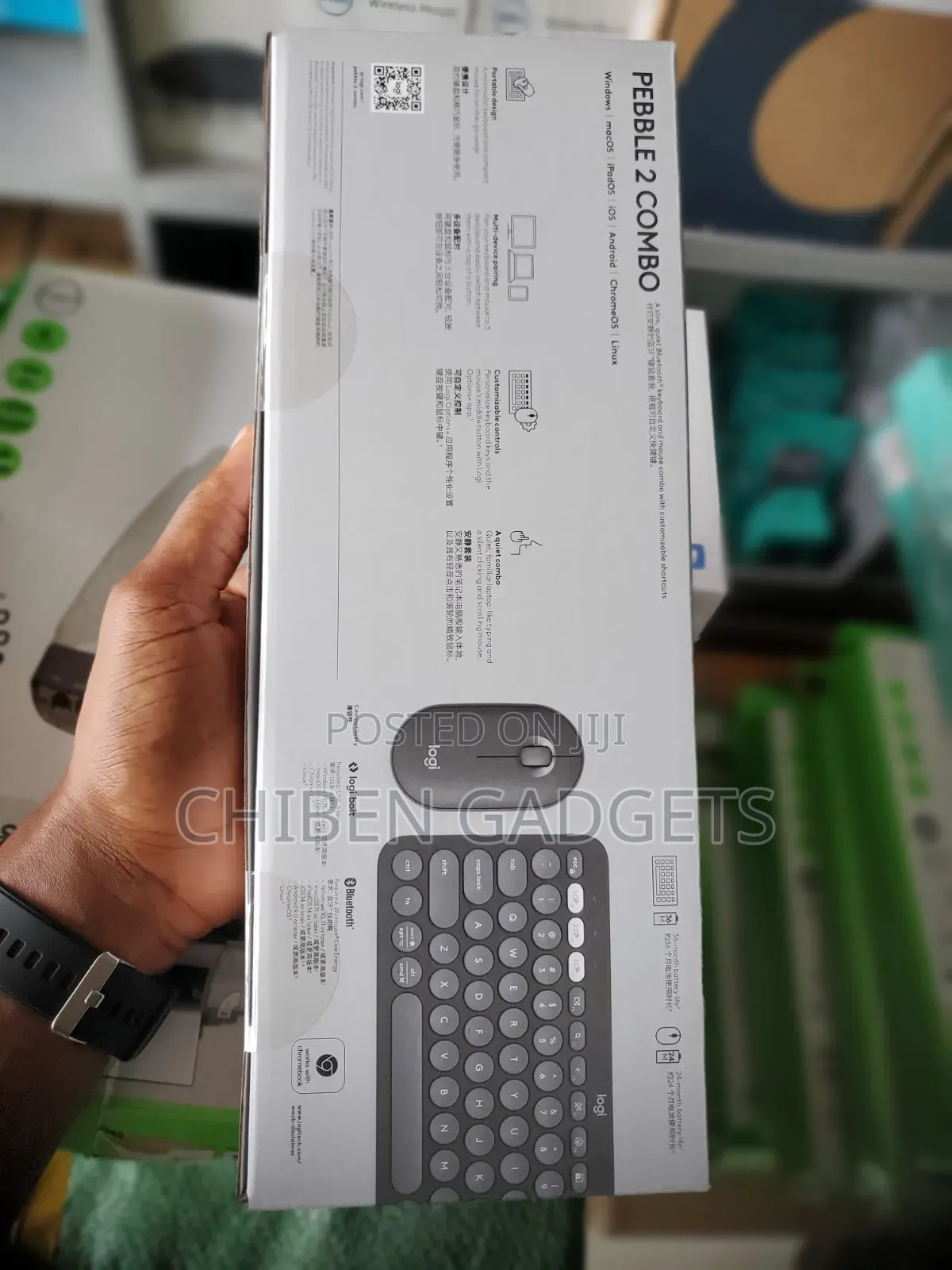 Logitech Pebble 2 Combo Keyboard Mouse