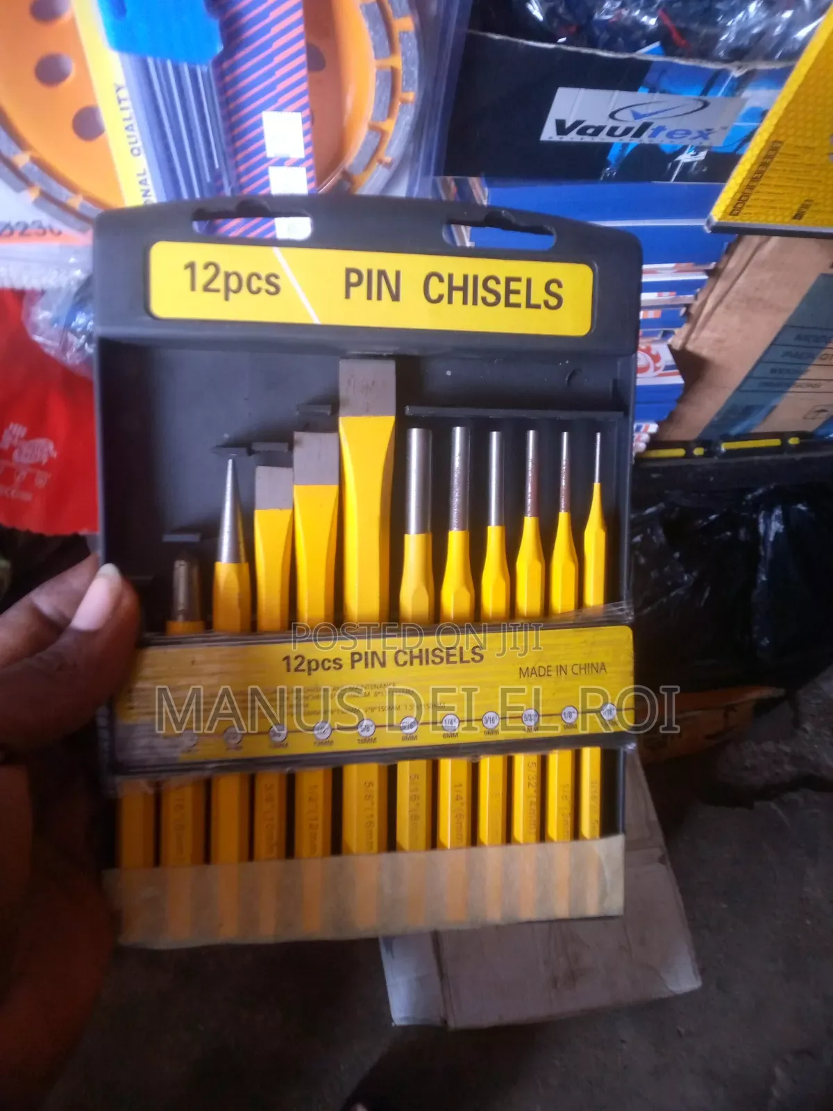 12pcs Pin Chisels